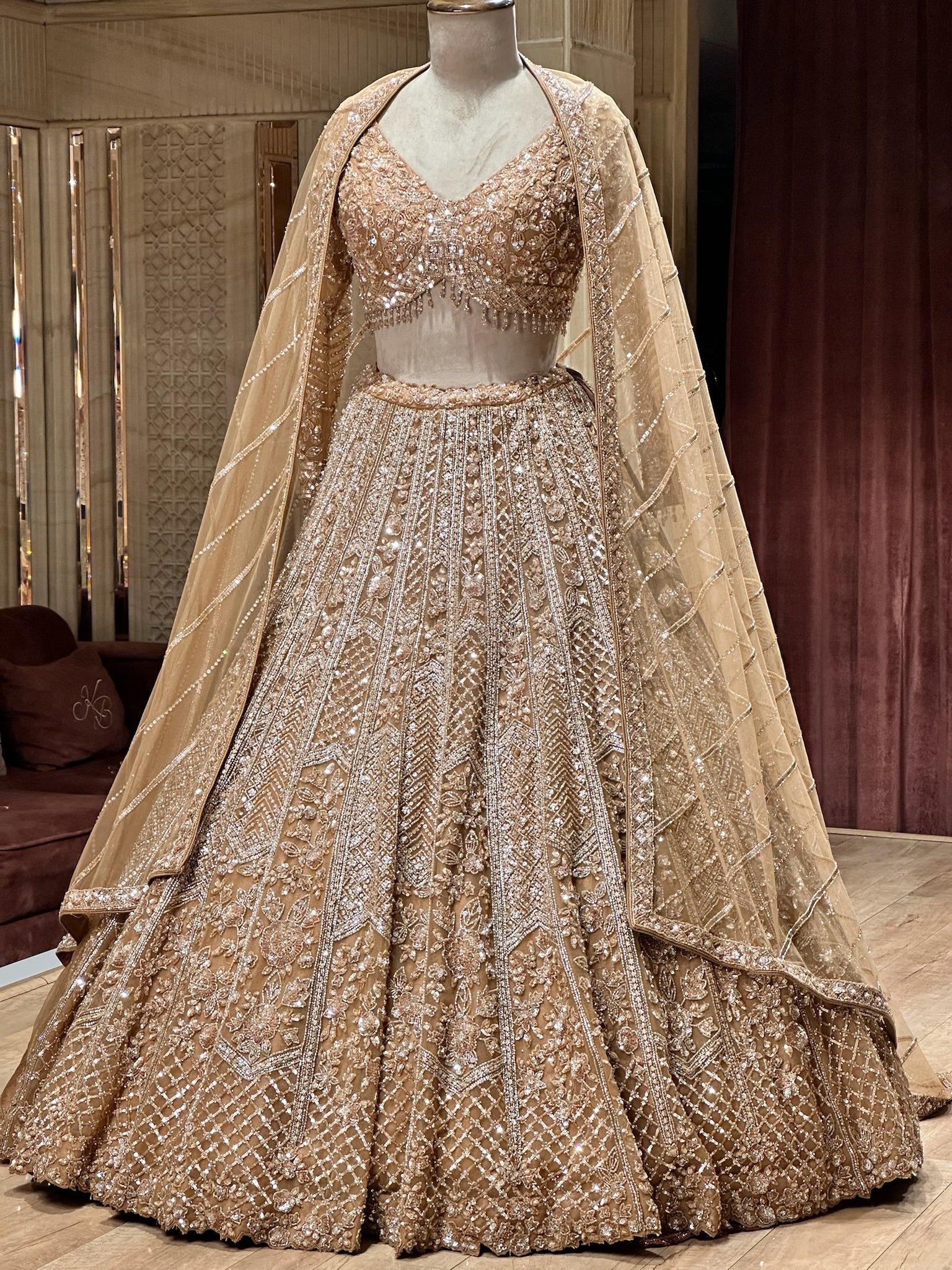 Crystal Couture Lehenga