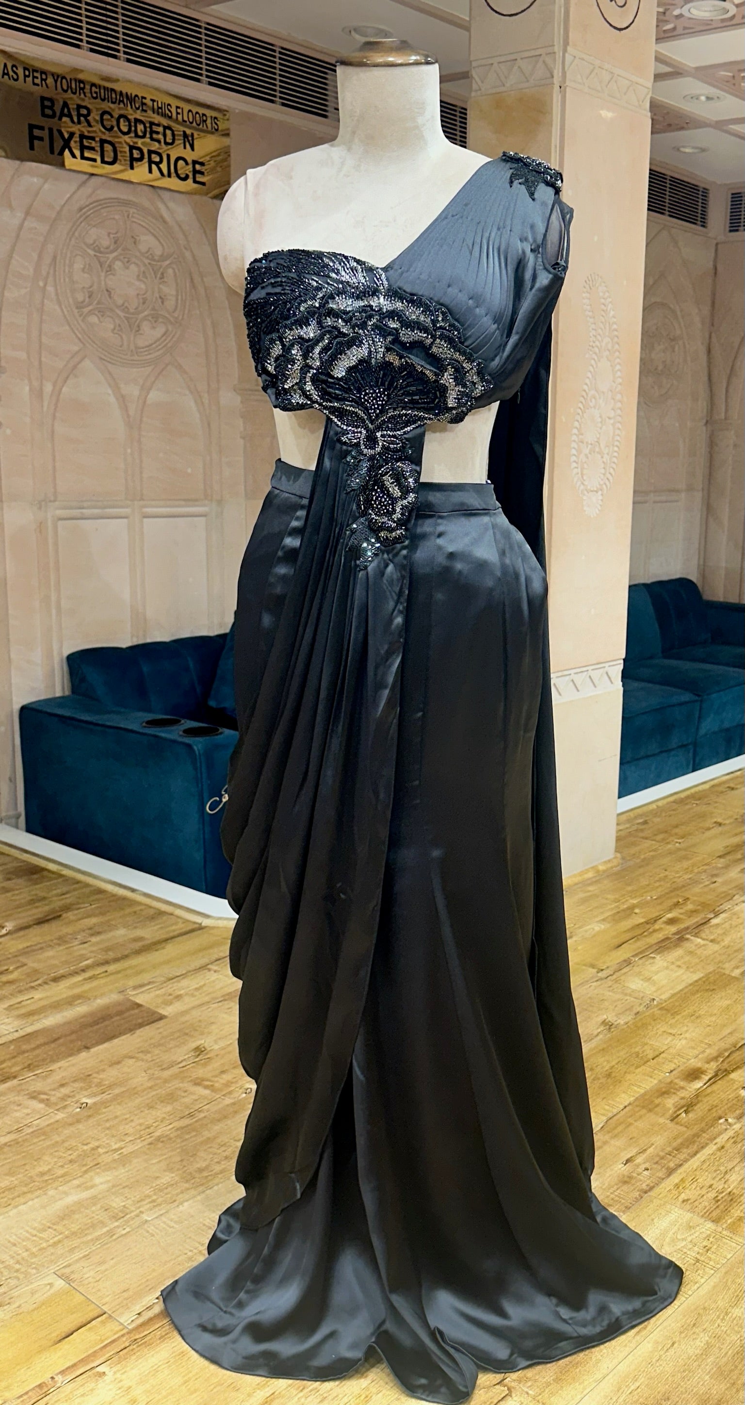 Black Majestic Saree