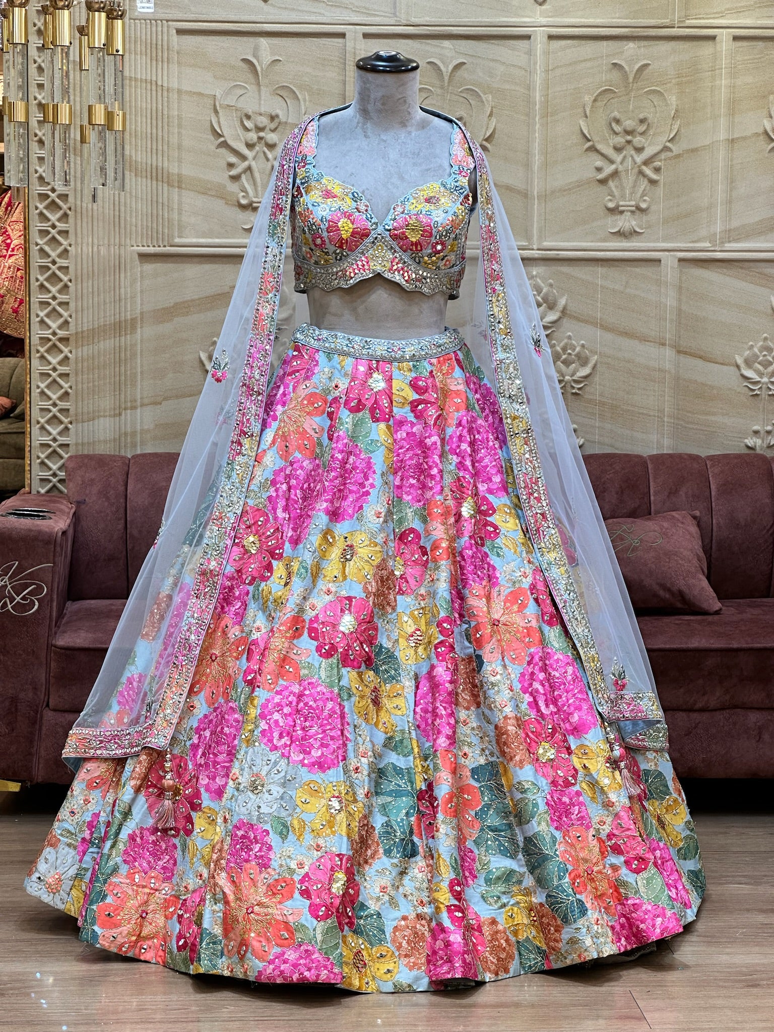 Glitterpop Aura Lehenga