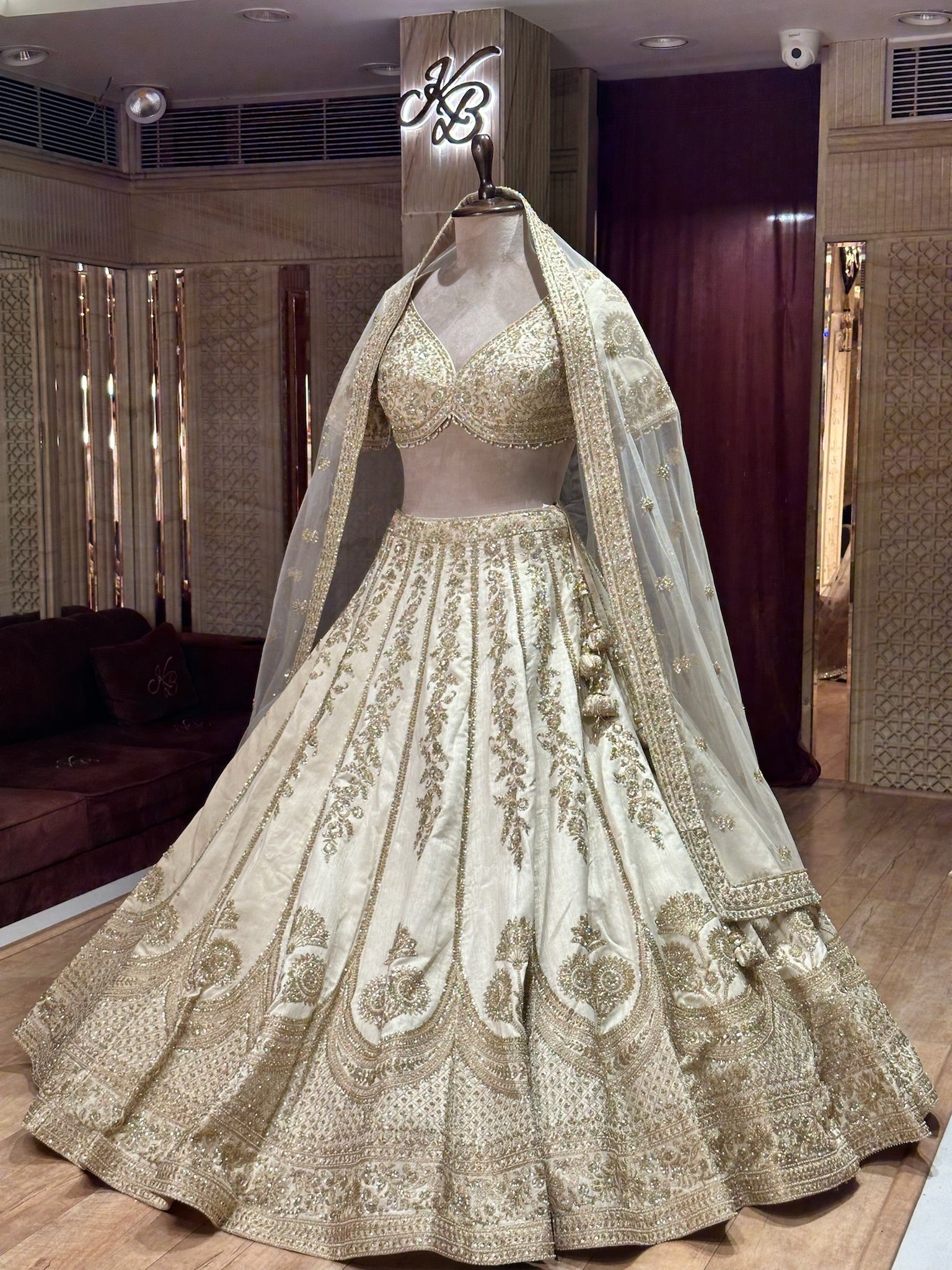 Onyx Glow Lehenga