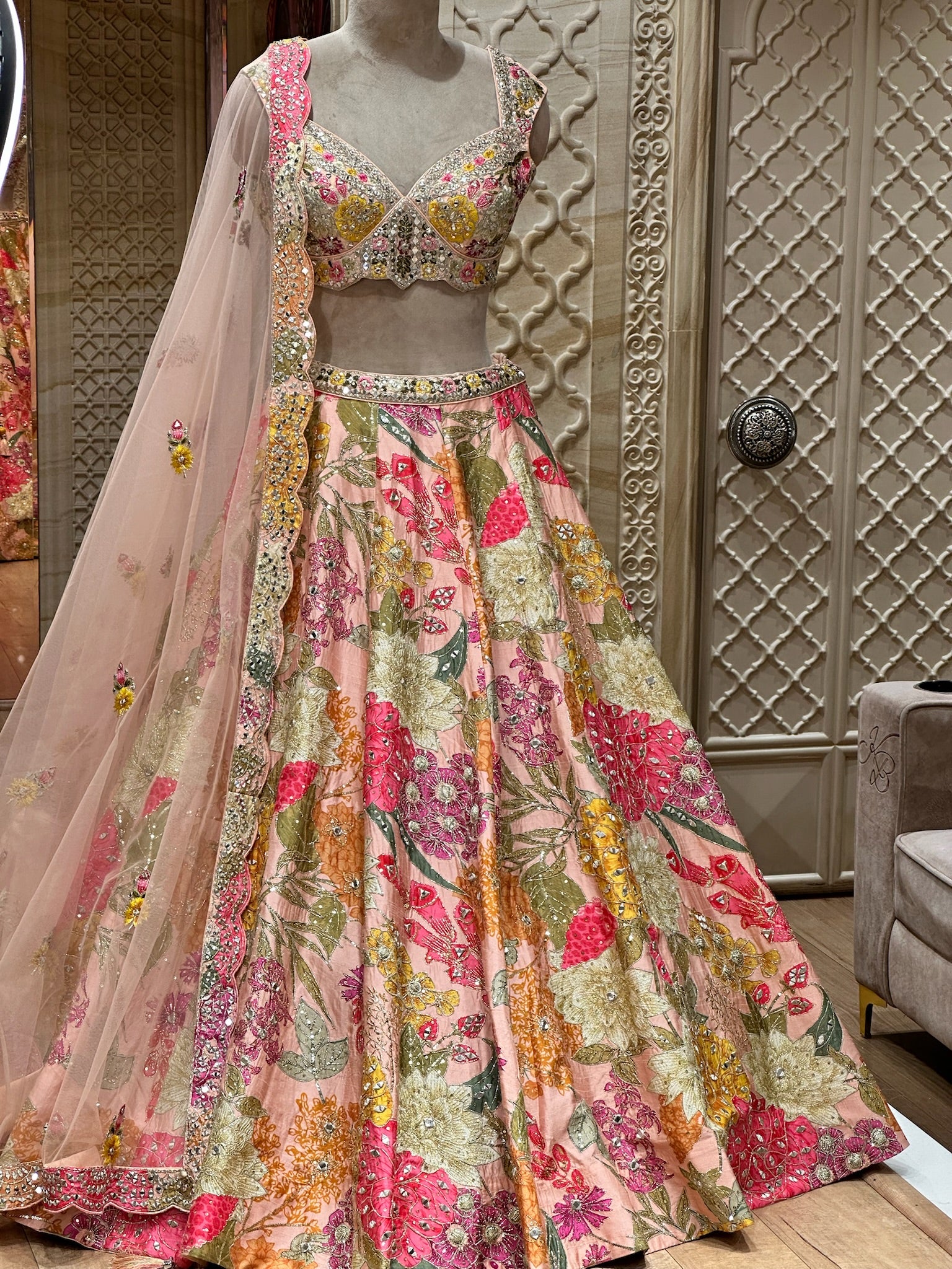 Floral Vogue Lehenga