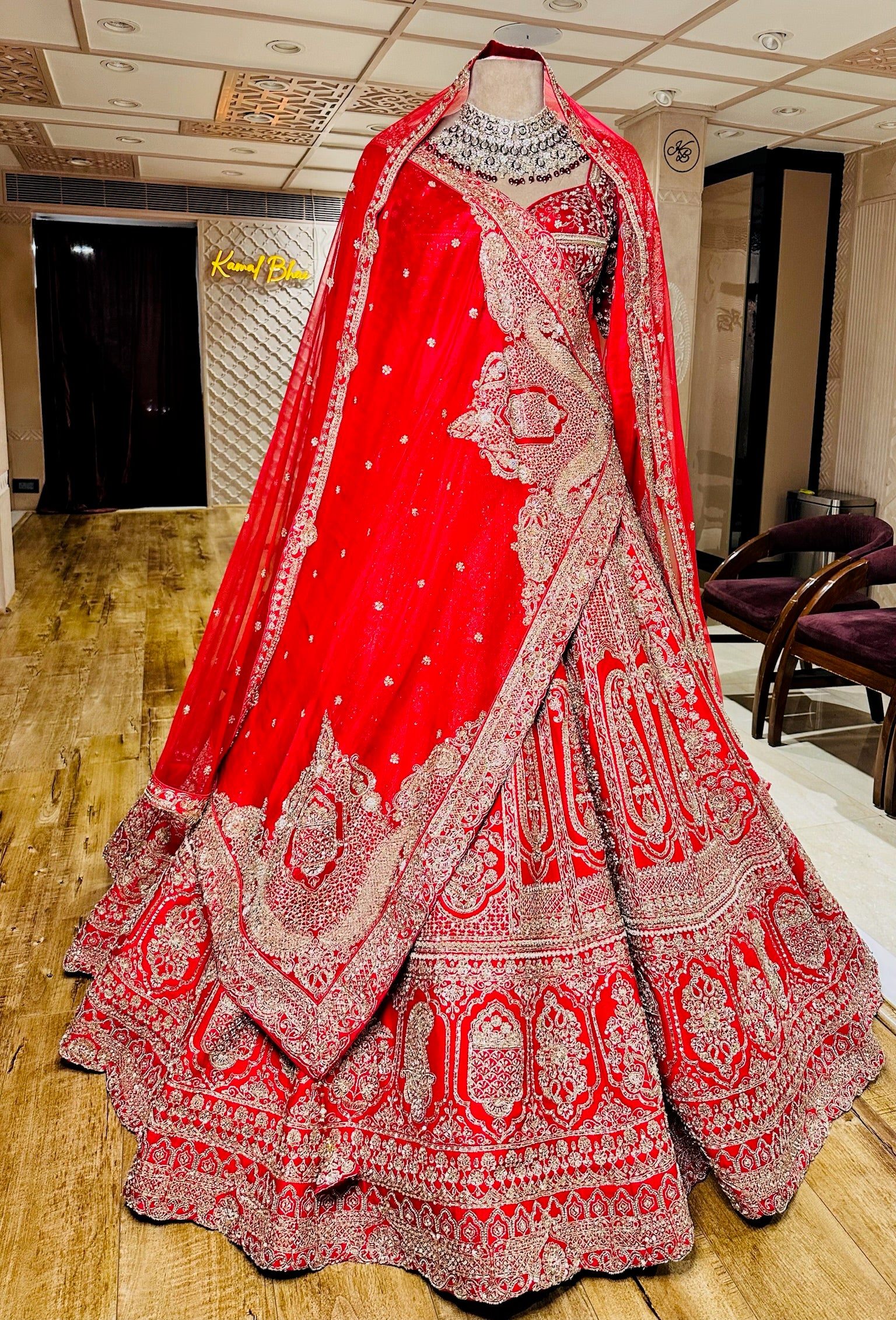 Mavelle Blush Lehenga